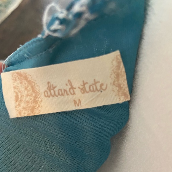 Alter’d State Blue Flower Dress - Picture 3 of 3